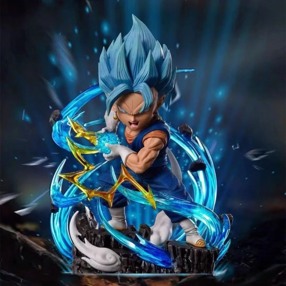 Figurine de dessin animé Dragon Ball Z, Version Q, Vegeta, 10CM, figurine d'action en PVC, modèle de collection, jouets pour enfants, cadeaux