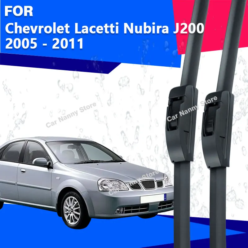 

Щетки лобового стекла для Chevrolet Lacetti Nubira J200 2005-2011 автомобильные дворники резиновая полоса стеклоочистителя мягкая резина 2006