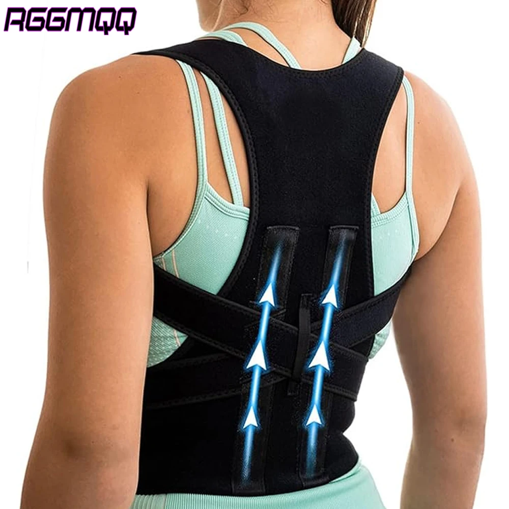 

Backs Brace Posture Corrector for WomenMen,Back Brace for Upper Lower Pain Relief,Adjustable Fully Backs Support Improve Posture