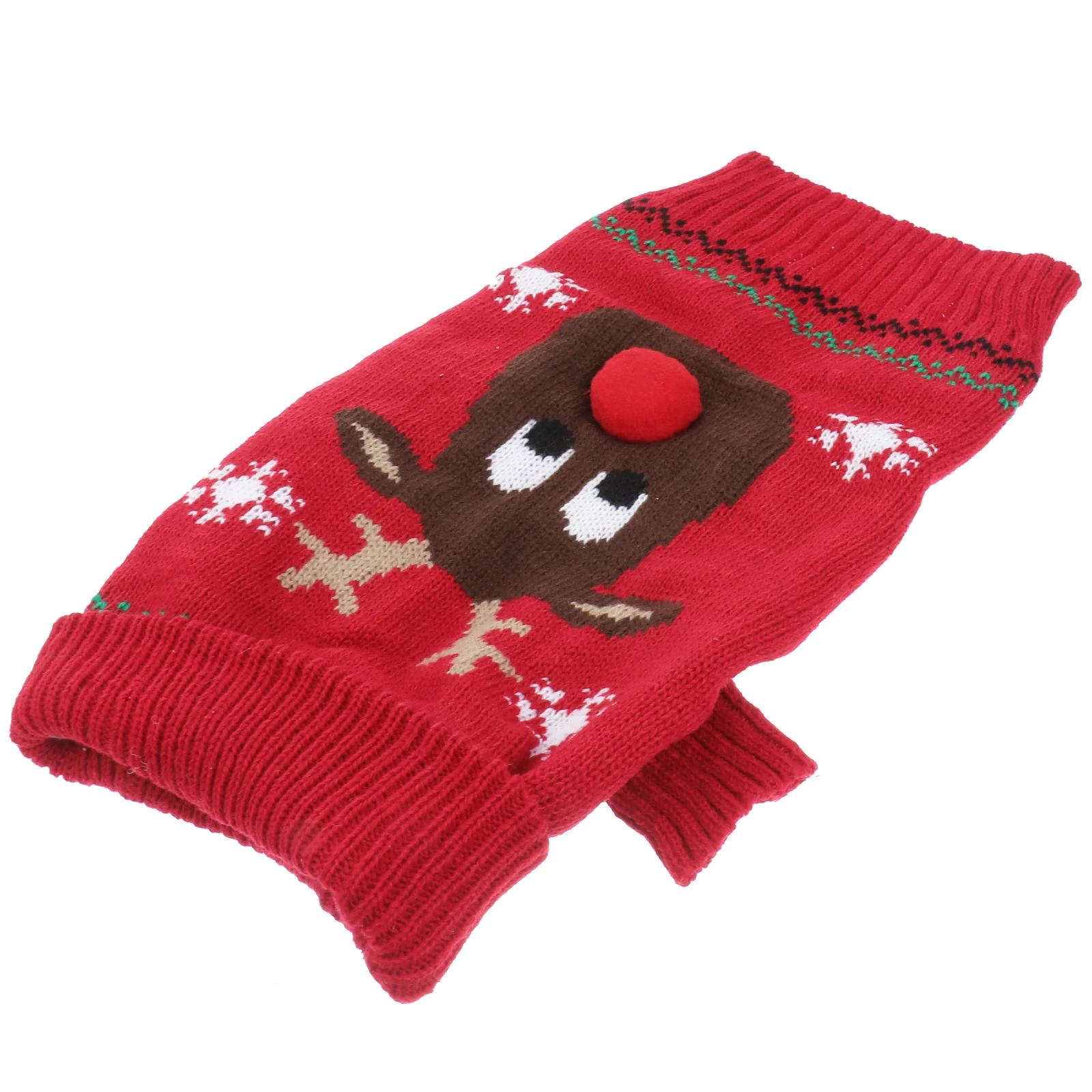 

Pet Christmas Sweater Design Warm Winter Dog Clothes Stylish Pullover for Small Large Dogs Size S Pet Sweater