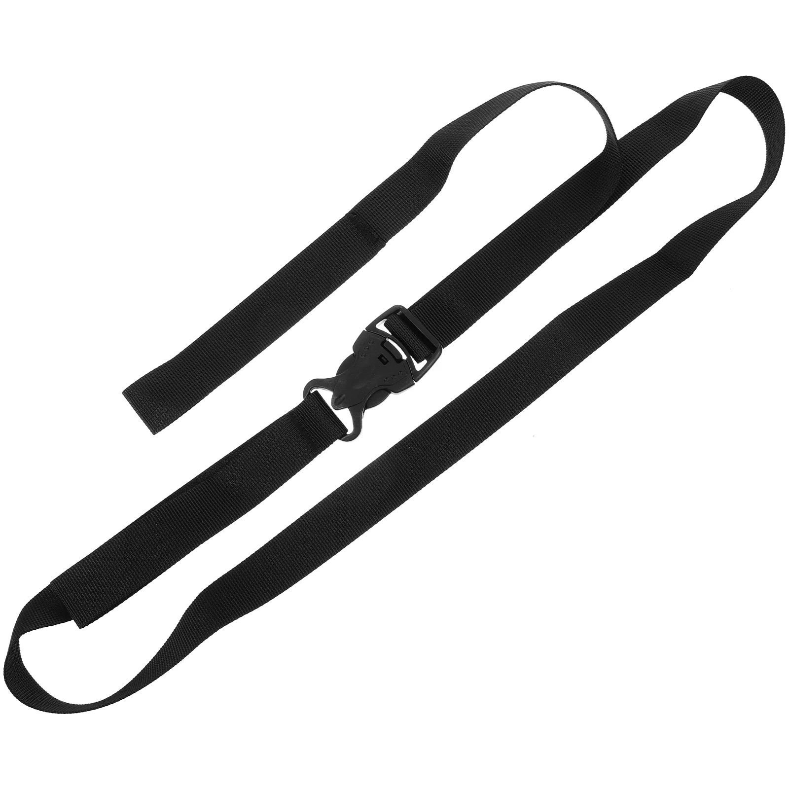 

Outdoor Luggage Bind Straps 130cm Black Adjustable for Suitcases Camping Travel Gear Tent Accessories High Strength Wear