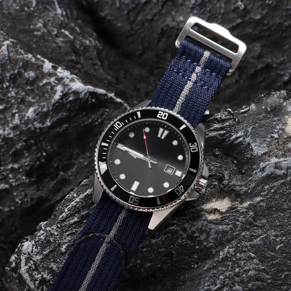 Нейлоновый ремешок для часов 20 мм 22 мм для Seiko for Tudor, военный браслет на запястье для мужчин и женщин, спортивный сменный холщовый ремешок для часов