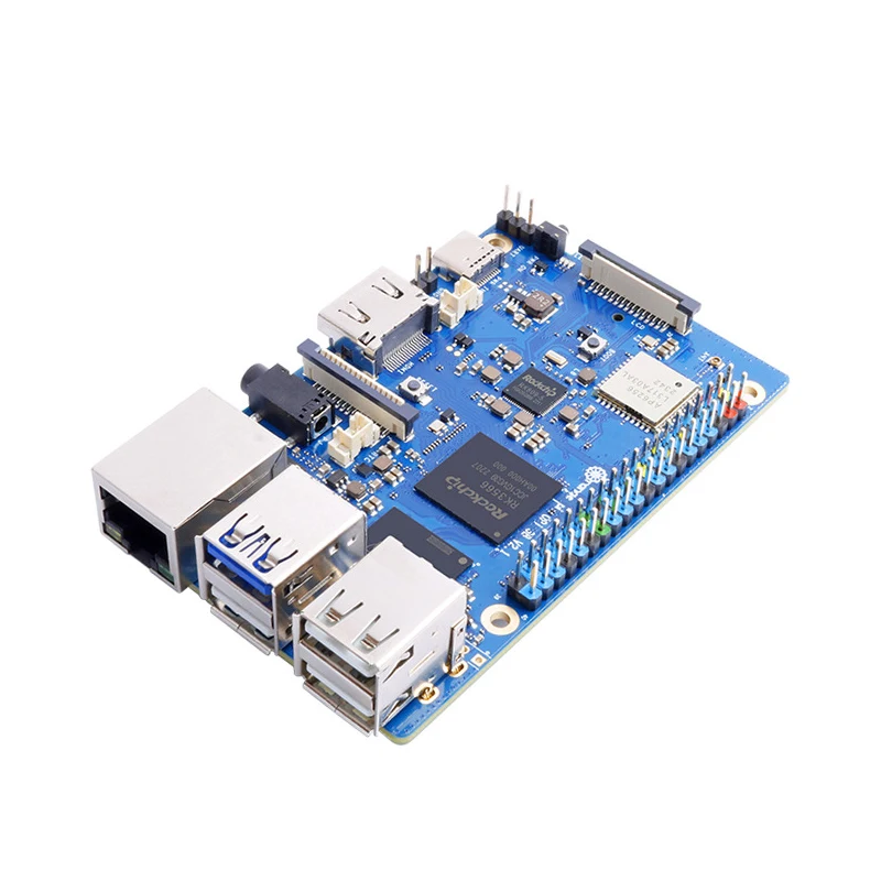 Orange Pi 3B 2 GB Ram LPDDR4 Rockchip RK3566 Mini PC WiFi5+BT5.0 BLE M2 SSD Single Board Computer Orangepi3B Entwicklungsboard