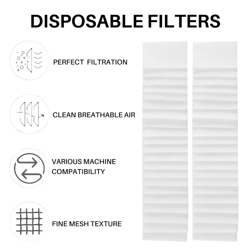 -A90P For Resmed Airsense 40 Filters - Disposable Universal Replacement Filters CPAP Filters