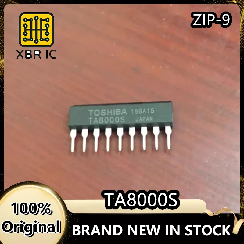 (15/40 pieces) TA8000S TA8000 single row SIP-9 integrated circuit chip brand new original authentic spot fast delivery