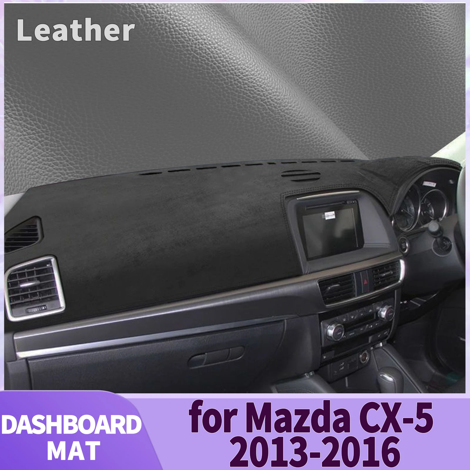 

fit for Mazda CX-5 CX5 2013 2014 2015 2016 Car Accessories Dashmat Dashboard Cover Pad DashMat Sunshade Protective Carpet