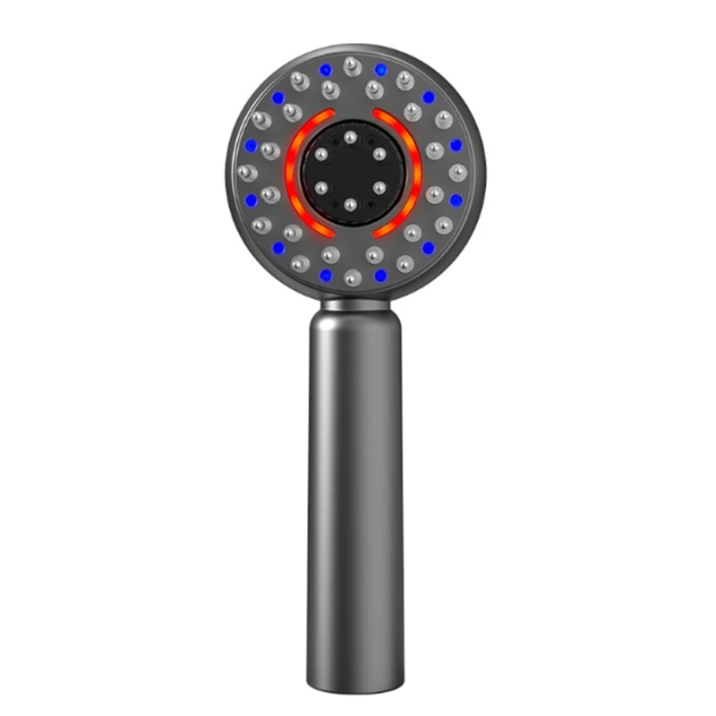Electric Massage Hair Comb Vibration Massager Brushes Promote Smooth Hair Growth Multi Functional Nourish Scalp-AT64