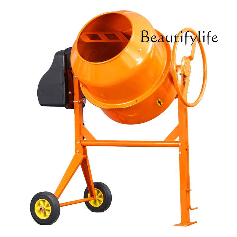 

Small household mixer Electric drum concrete mixer