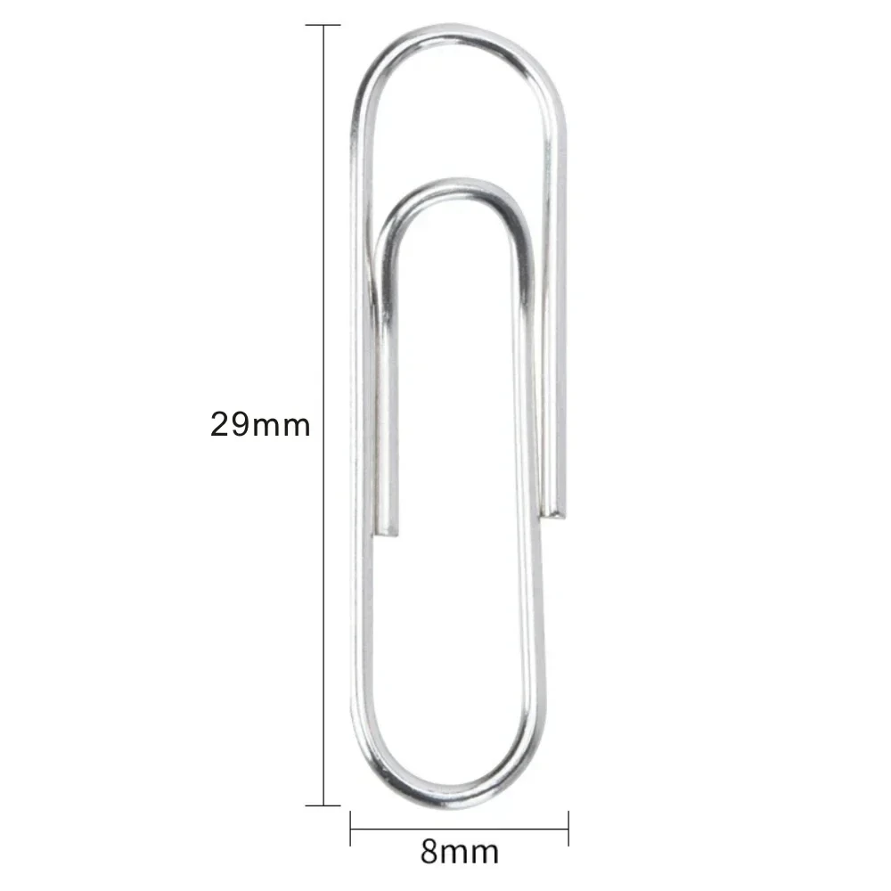 Filing Paper Clip and Data Storage  Metal Material Stationery School Office Supplies Bookmark Clip Data Fixing Pin