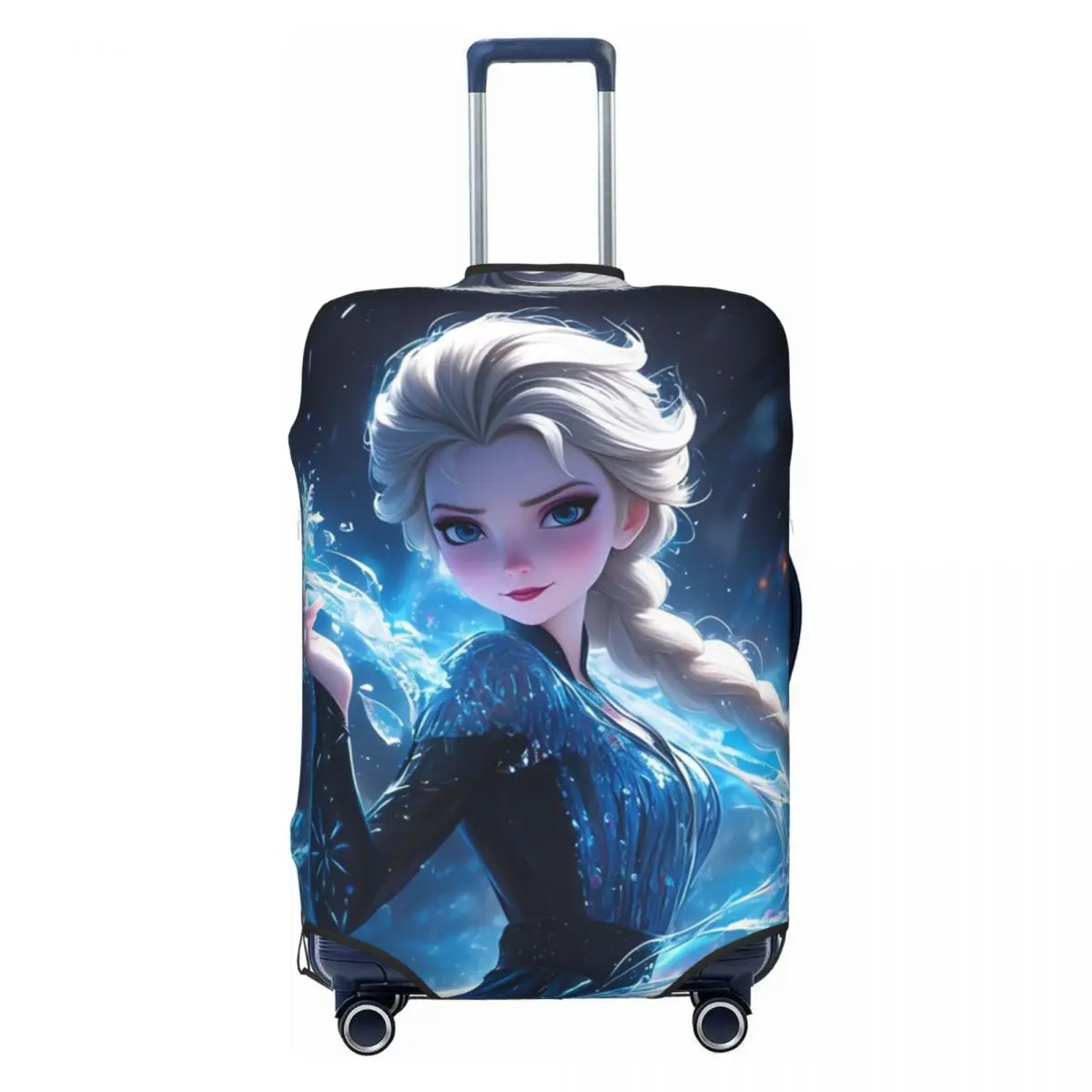 

Custom Frozen Manga Travel Luggage Cover Elastic Suitcase Cover Protector Fit 18-32 Inch