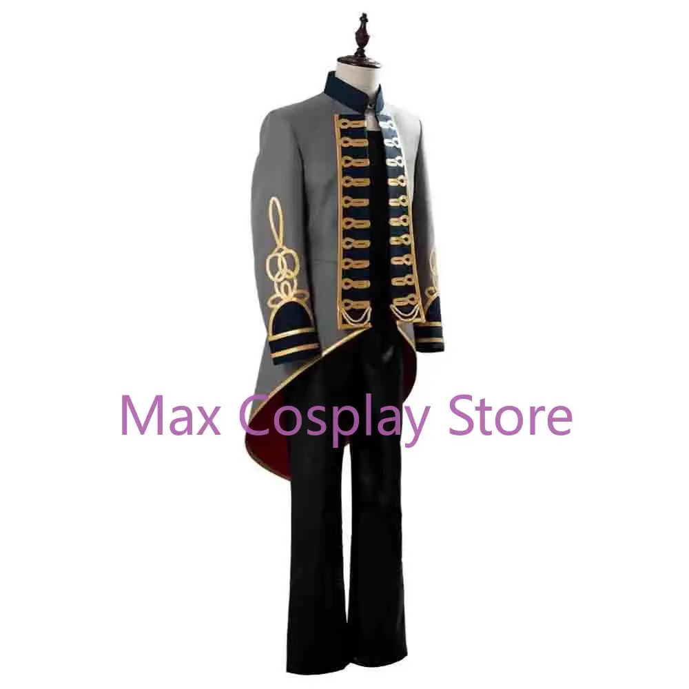 Max Jyushi Aimono Cosplay fantasia, roupas terno, uniformes, peruca, sapatos, Dia das Bruxas, 11 lua, Natal