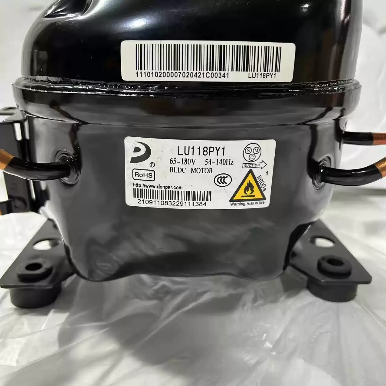 

Brand New VFA110CY1 VFA090CY1 VFL090CY1 VFL110CY1 Change Pressure Refrigerator Variable Frequency Compressor R600a