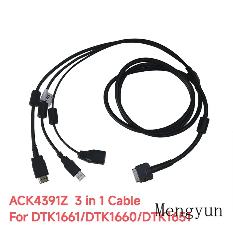 

Original 3 in 1 charging data sync cable for Wacom Cintiq 16 hybrid HD DTK-1660 DTK-1661 ackack43912z