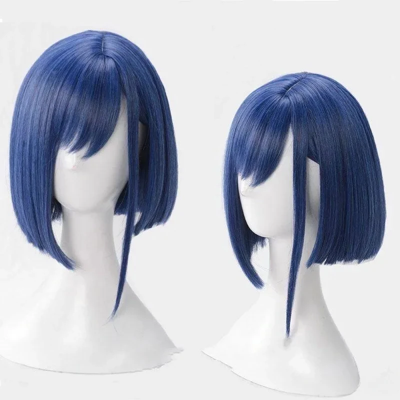 ICHIGO Japanese Anime DARLING In The  Code 015 Blue Short Hair Wigs