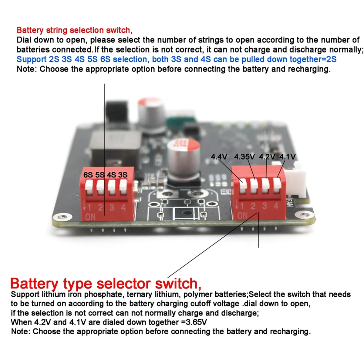 N36R_TM PD3.1 140W Bidirectional Fast Charging Module IP2366 2S 3S 4S 5S