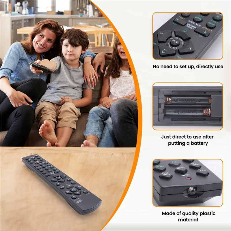 AS95-New Replacement Remote Control RAV206 V694090US For Yamaha Audio Video AV Receiver