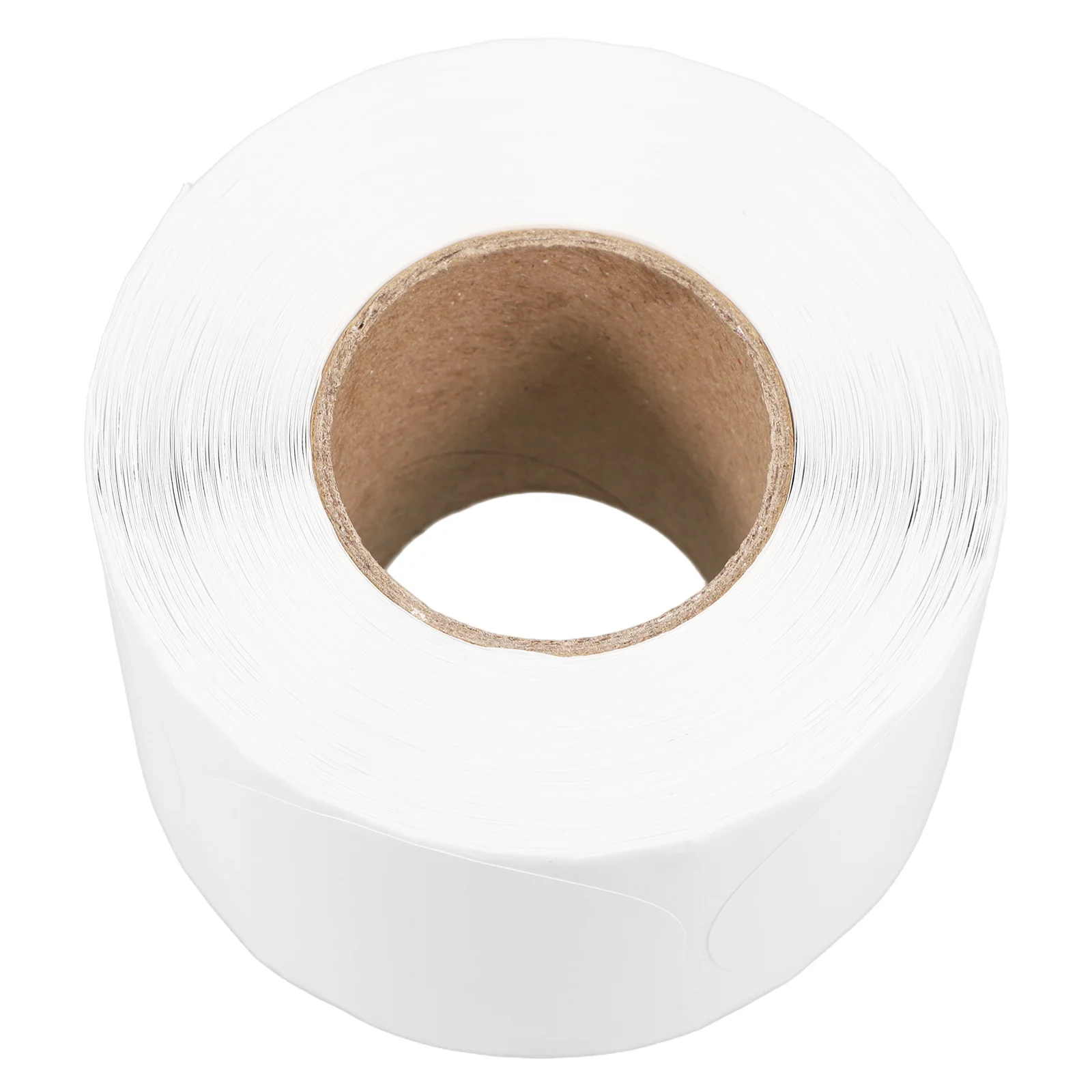 

1 Roll Round Thermal Labels Waterproof Oil Resistant Adhesive Blank Printable Sticker Office Logistics Barcode Label Stickers