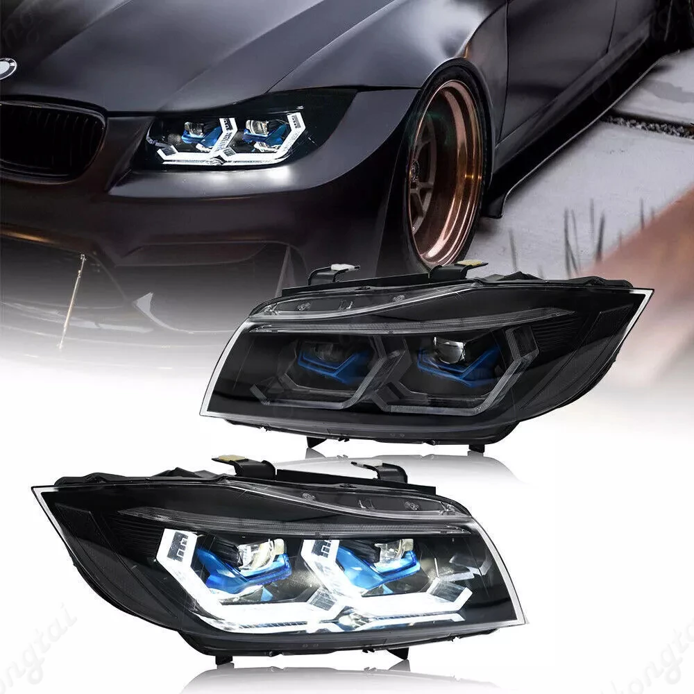 

Pair Headlight assembly For BMW 3 Series E90 E91 2009-2012 328i/335i/xDrive/328xi LED Projetor head Lamp Daytime Running Light