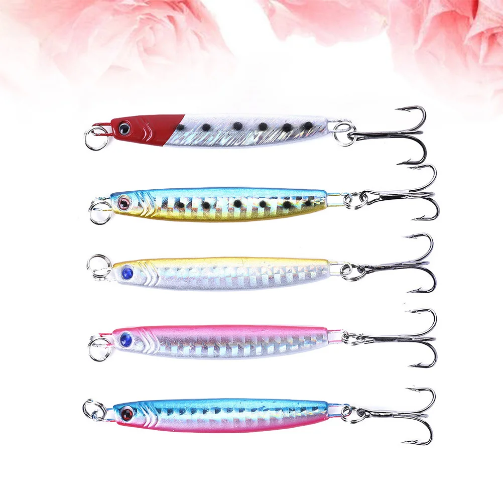 

5 Pcs Problem Bait Hard Ideal Fishing Lures Accessories Tool Tackle Supplies