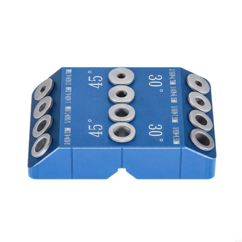 Guide forage à d Q39b Pabillement perceuse taille 4 pour 30 45 90 trous Guide perceuse pour
