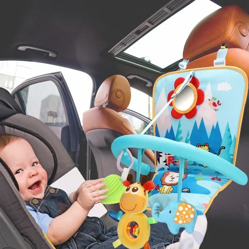 

Baby Car Seat Toy for Early Activity Center Kick Play Pendant Toys Baby Stroller Crib Hanging Rattles Sensory Toys Toddler Gifts