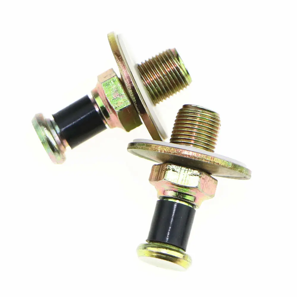 Qty2 Car Door Lock Striker Pins for Audi A100 A200 VW Passat B3 B4 Golf MK2 Jetta Polo Scirocco 357 837 034 357837034