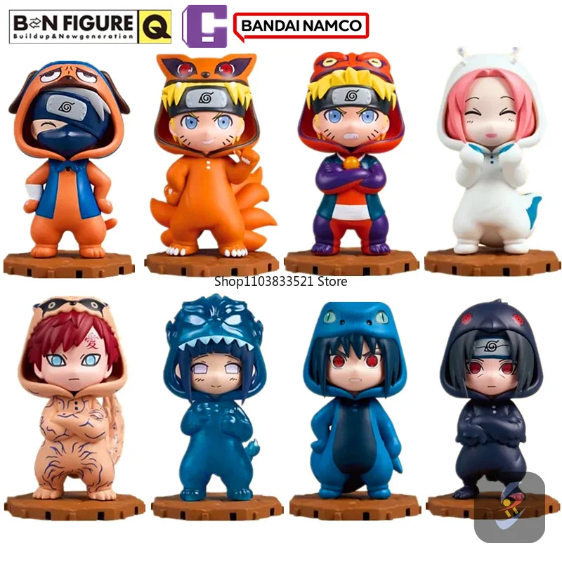 

BANDAI NAMCO BNFIGURE Q Pajamars NARUTO Kakashi Sasuke Itachi SAKURAX SASUKE Action Figure Model Toys Decoration