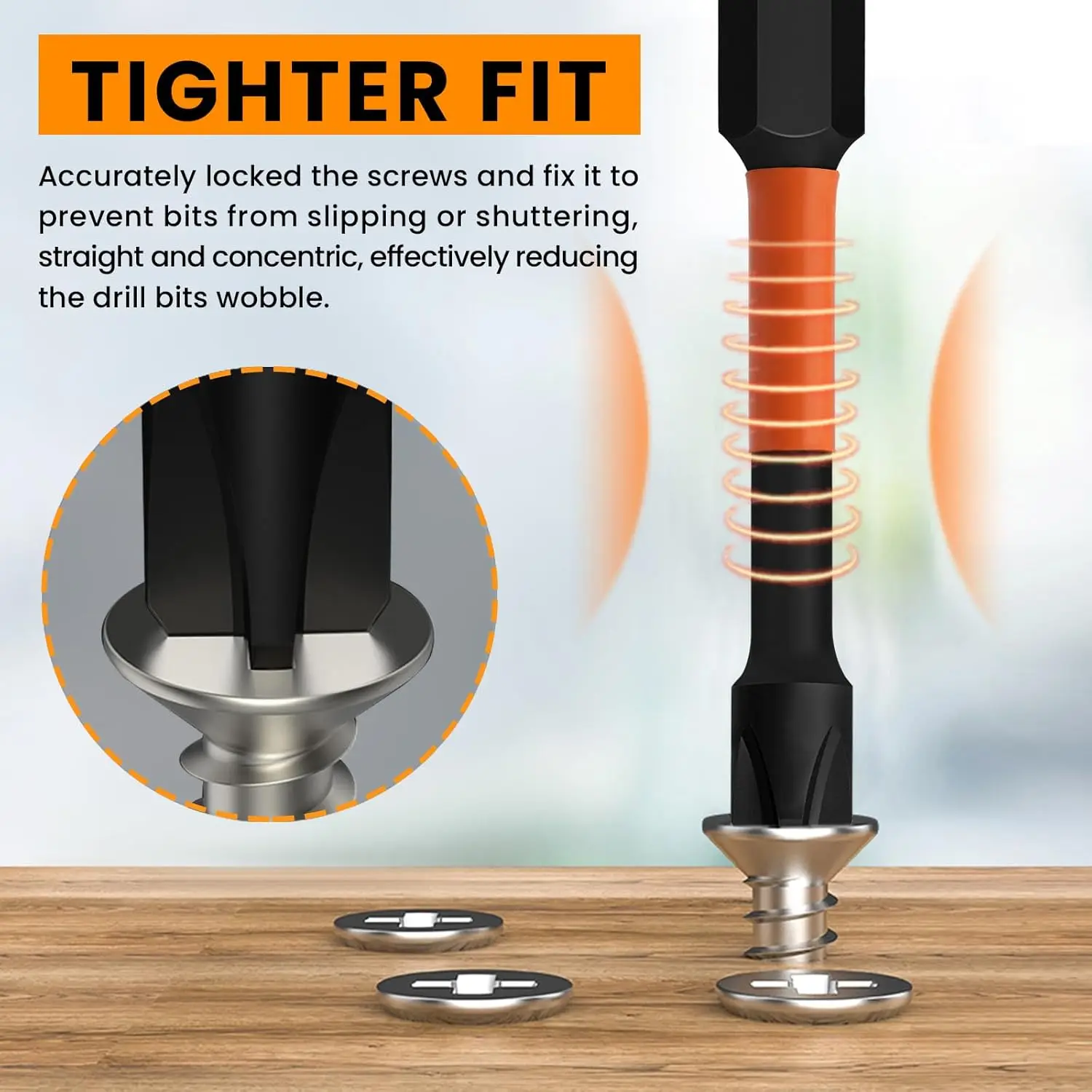 5 ชิ้น PH2 Impact-Ready ไขควง Bits - เคล็ดลับแม่เหล็ก 65 มม., เหล็ก S2 ระดับพรีเมียมสําหรับงานหนัก