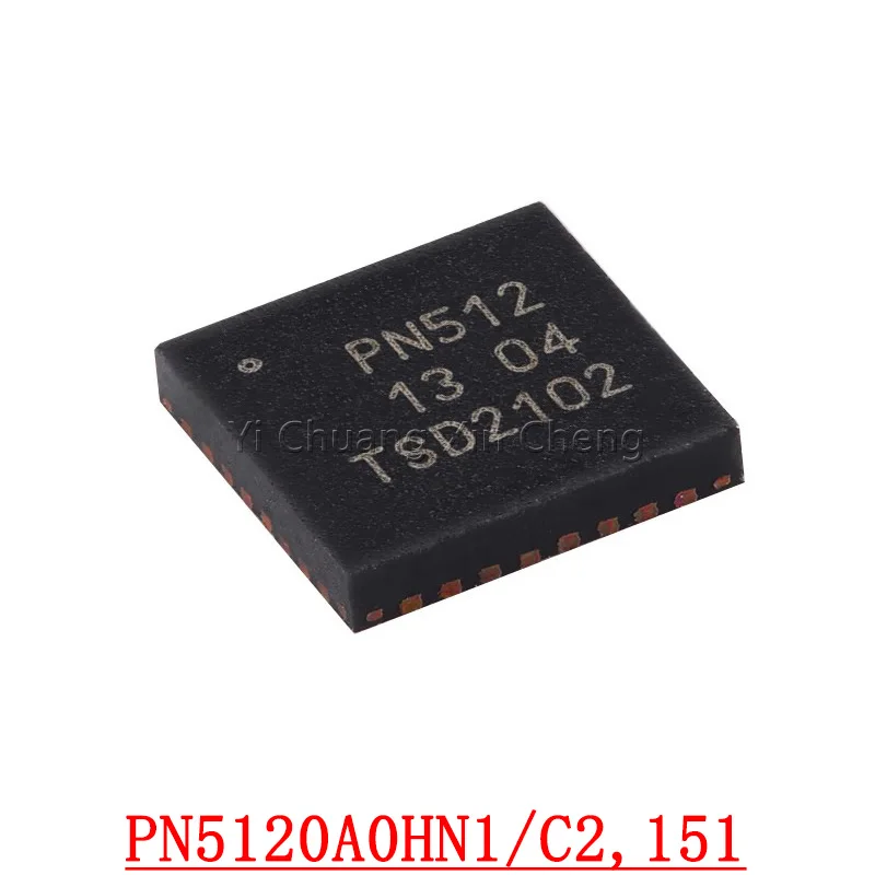 

1Pieces PN5120A0HN1/C2,151 PN5120 PN5120A0 QFN-32-EP QFN32 NFC Front-End Chip IC Integrated Circuit