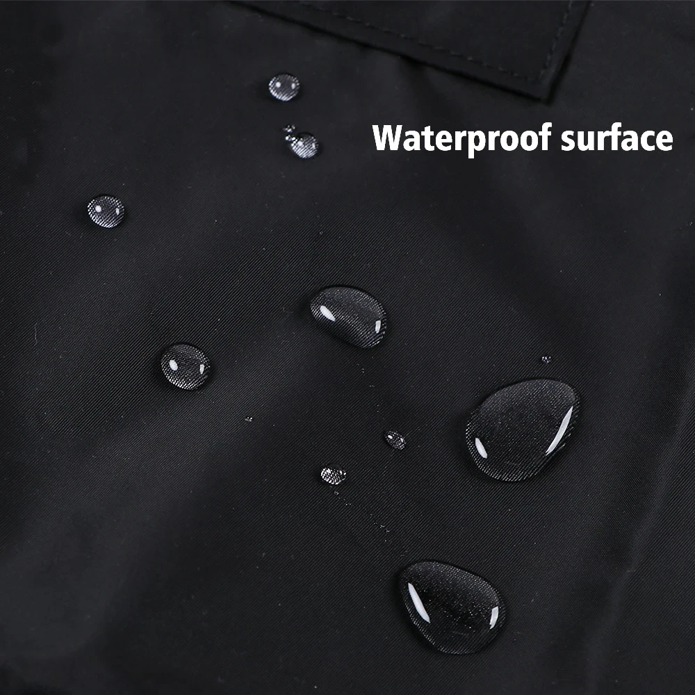 Waterproof Apron for Asia Women and Men, Coffee Shop, Hairdresser, Slit Overall, Chef, Adjustable, Nail Salon, Trendy, Beauty