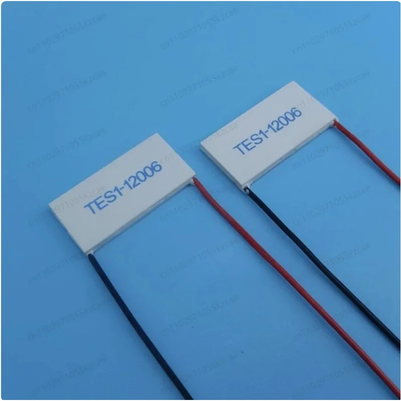 New TES1-12006 Thermoelectric Peltier Semiconductor Cooling Sheet 14V 6A Hot and Cold Plate 40x20mm Compact Electronic Device