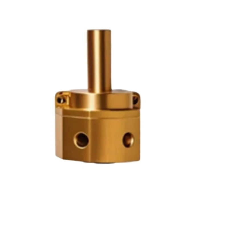 

Copper alloy precision CNC machining with shaft porous mechanical connection shaft seat