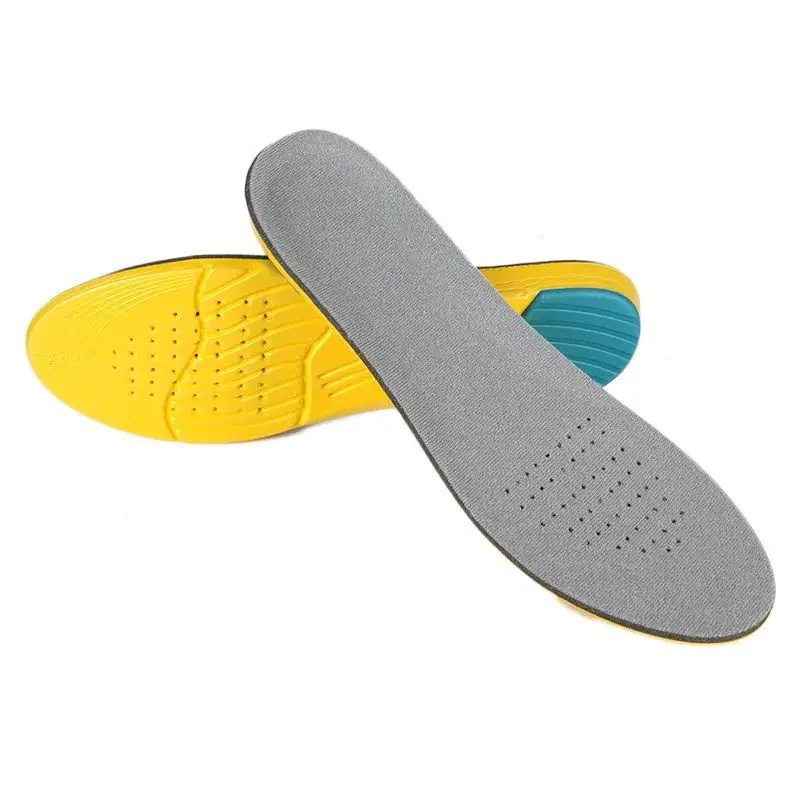 1 Paar Memory Foam Einlegesohlen Sport Zwischensohle Schweißabsorbierende Einlegesohlen Sneaker Einsatz Atmungsaktive Desodorierung Einlegesohle Schuhzubehör
