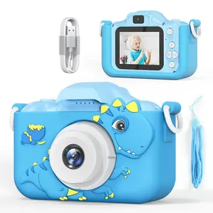 Mainan Kamera Anak Digital Kamera Anak Mini Kamera 1080P HD 8x Zoom Kamera Ganda Hadiah Ulang Tahun Anak Laki-laki Perempuan Mainan Fotografi Luar Ruangan 12 kamera mainan penjualan terbaik - №