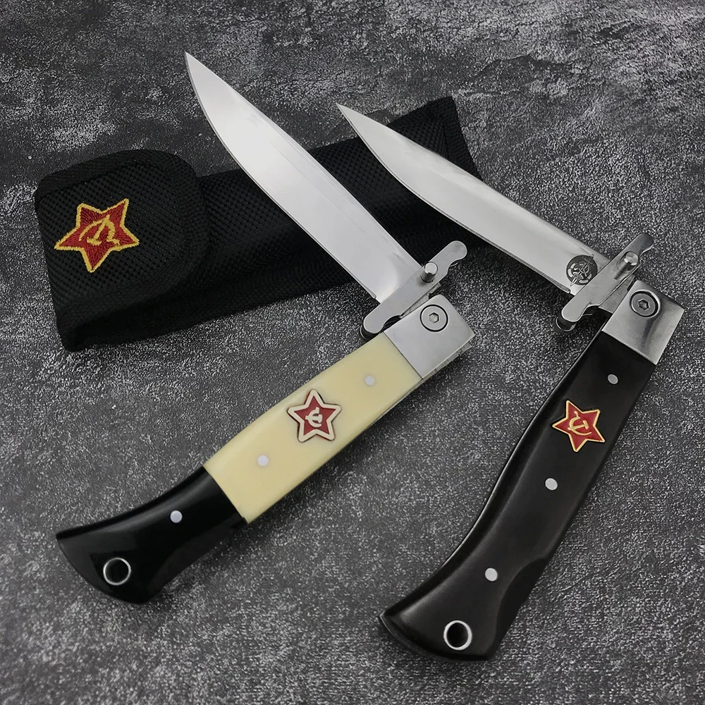 NKVD Folding Tactical Hunting Knife 2