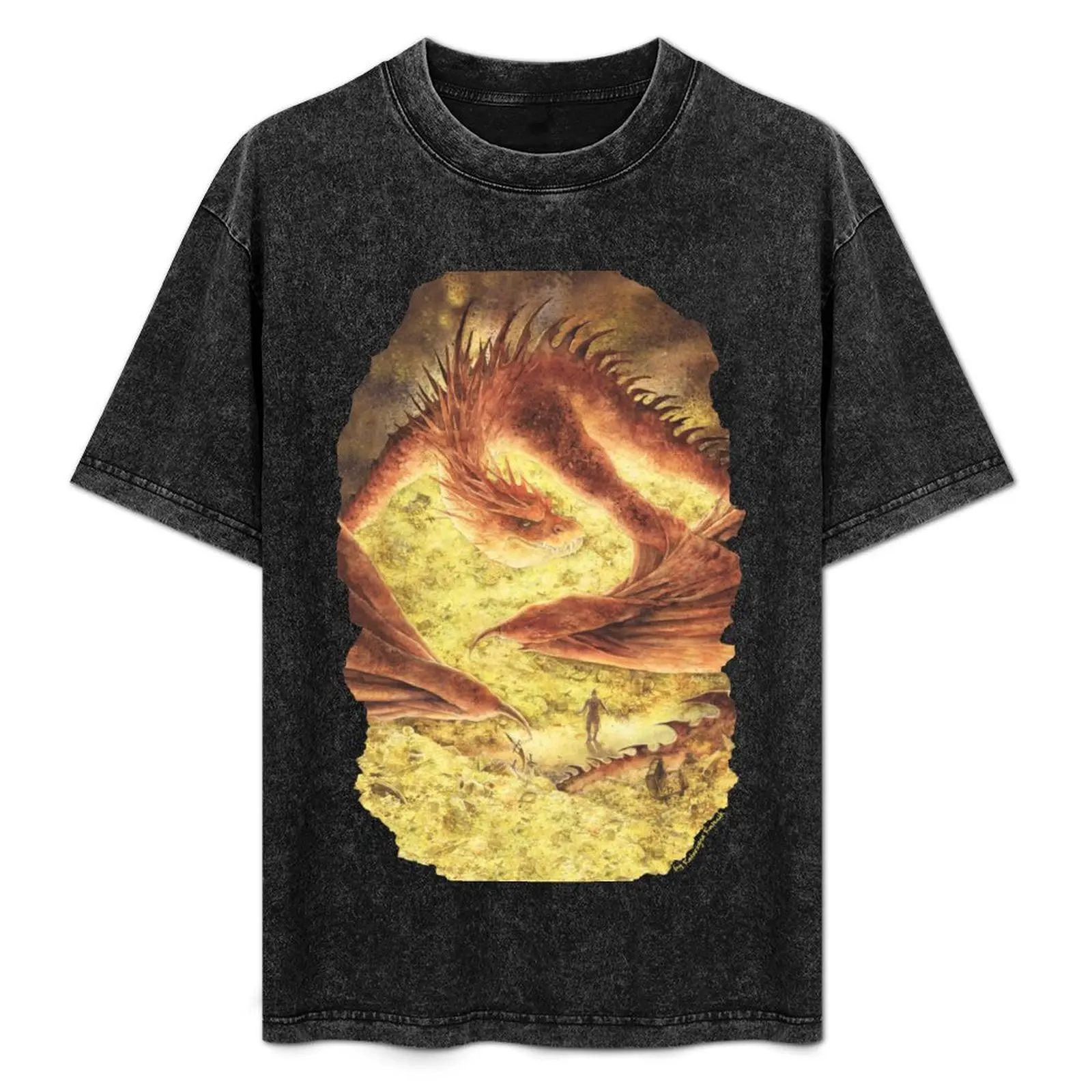 

SLEEPING SMAUG T-Shirt Holiday Party Tee Shirt