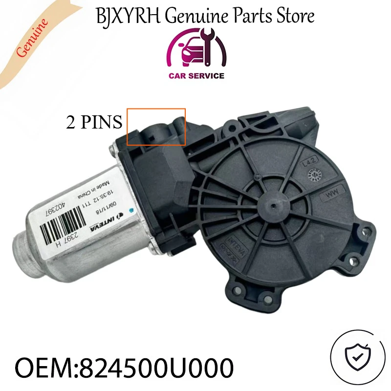 

824500U000 Передний левый двигатель стеклоподъемника для Hyundai Accent 2011-2017 OEM 82450-0U000