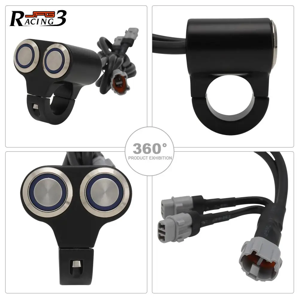 For Surron Sur-ron Sur ron Light Bee Off-road Motorbike Motorcycle Aluminum Anti-corrosion Plug and Play Headlight Kill Switch