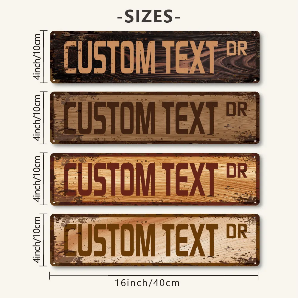 

1pc new board or Customized Text Tin Painting Metal Poster For Living Room Decor
