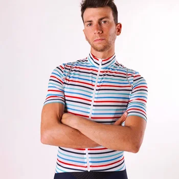 Cafe Du Cycliste 남성용 반팔 저지, 빠른 건조 사이클링 셔츠, 여름 Mtb 의류