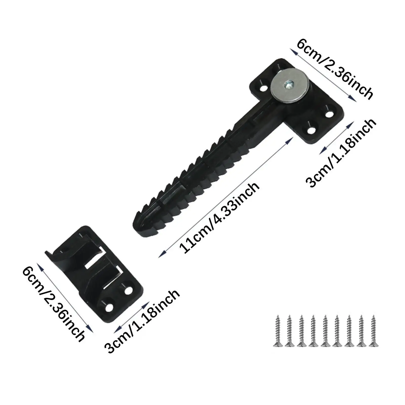 6x Sectional Couch Connector Parts Heavy Duty Bedroom Tool Versatile with 60 Screws Invisible Easy Installation Couch Brackets image 5