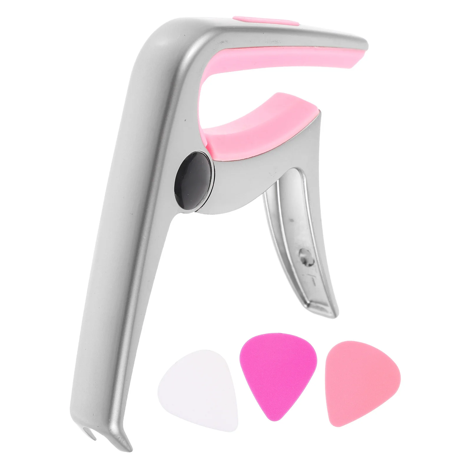 

Capo for Guitar Acoustic Electric Ukulele with Tuner Guitar Clip Solid Build Reliable Clamp for on The Go Musicians Essential