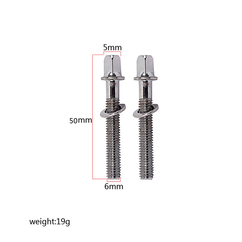 

2 PCS Drum Screws Lug Mount to Stretch Hardware Tension Mounting Bass Lugs Parts