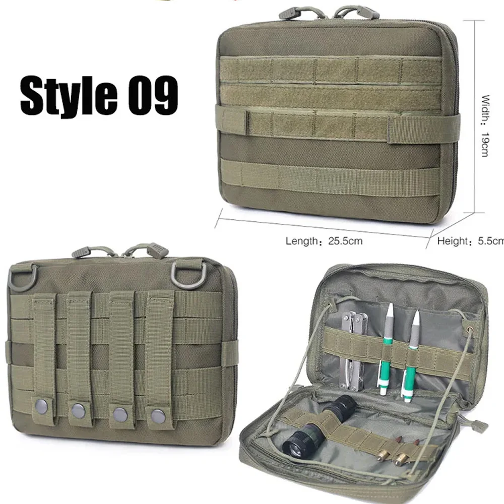 Outdoor Camping Trauma First Aid Kit อุปกรณ์มัลติฟังก์ชั่น Survival ชุดเครื่องมือ Wilderness Survival ชุดฉุกเฉิน
