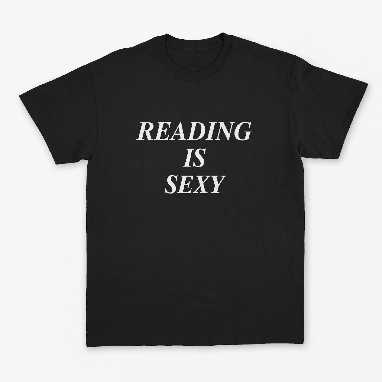 Reading Is Sexy Cotton Women T Shirts Vintage 2000s T-shirt 90s Grunge Clothes Gothic Y2K Slogan Tee Shirt Femme Dropshipping