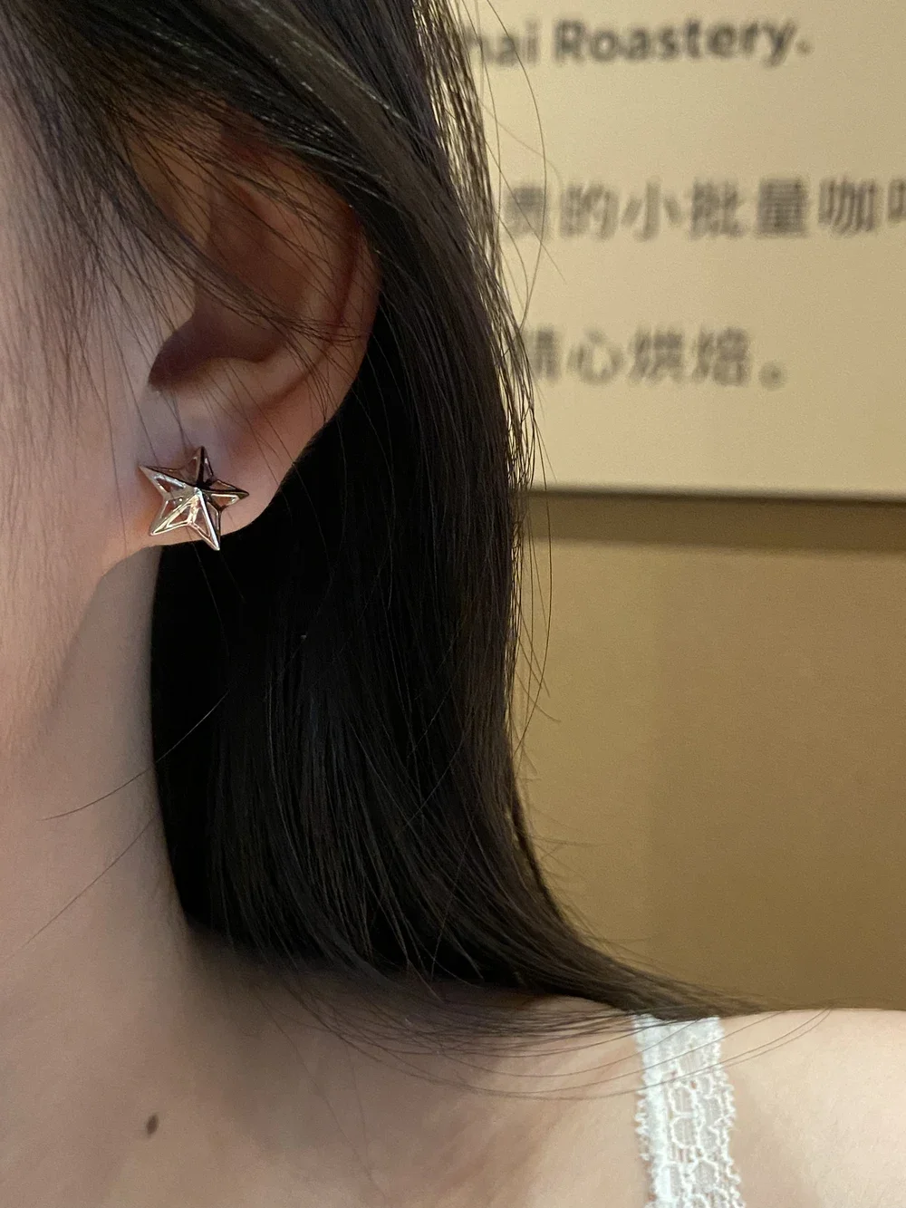 S925 Sterling Silver Star Stud Earring Excellent Sweet Small Earring for Women Men Fashion Party Fine Jewelry Earring