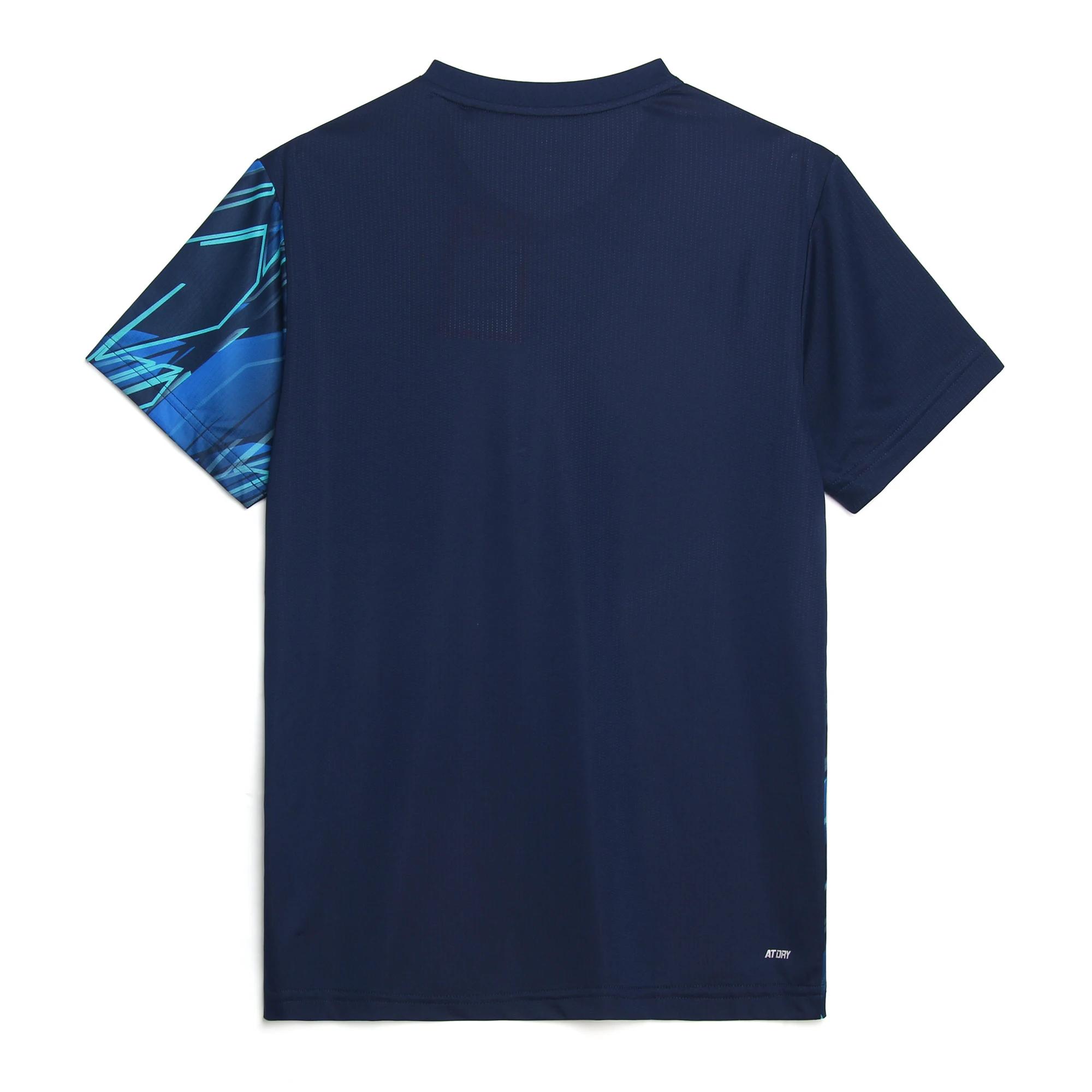 Li-Ning Men Badminton Jersey Breathable T-shirt AT DRY Regular Fit 88%Polyester 12%Spandex LiNing Comfort Sport Tee Tops AAYU149