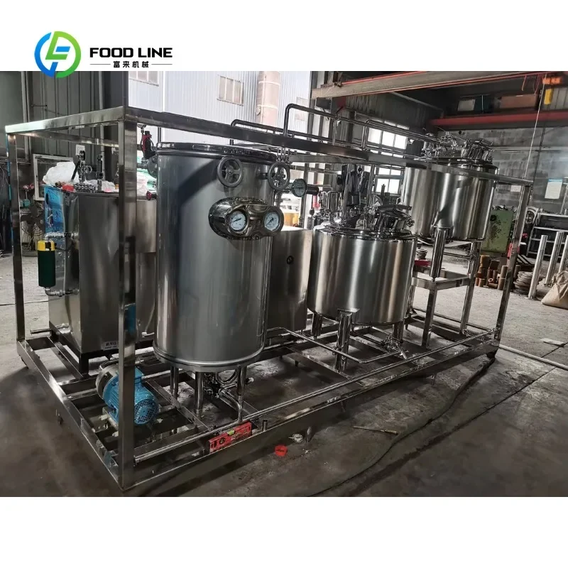 Commercial Milk Yogurt Making Machine Full Automatic Dairy Production Line Equipment custom