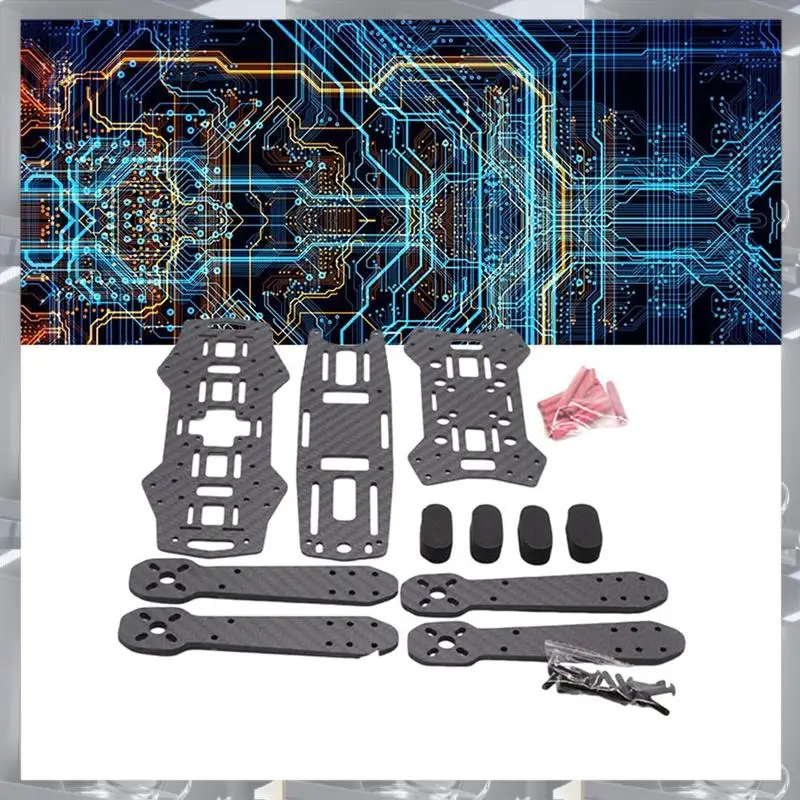 

QAV250 V2 Carbon Fiber Frame 4-Axis Mini RC Muticopter FPV Quadcopter Drone Frame Unassembled Frame Easy Install
