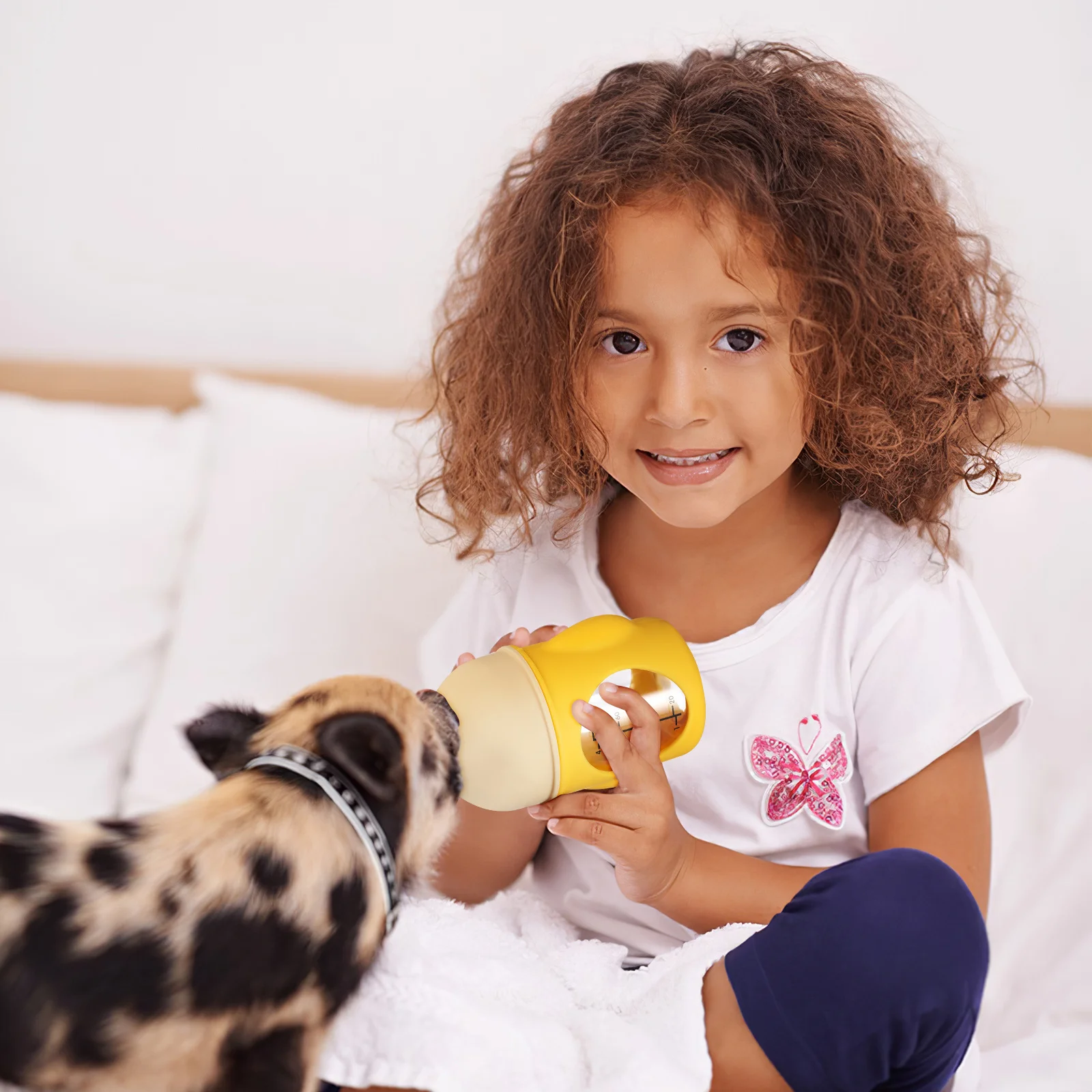 

Pet Bottle 80Ml Puppy Kitten Nursing Feeder Small Animal Feeding Supplies Milk Bottle For Pets Easy Clean Ergonomic